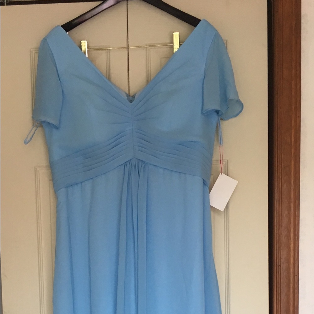 NWT Sky Blue Bridesmaid Dress